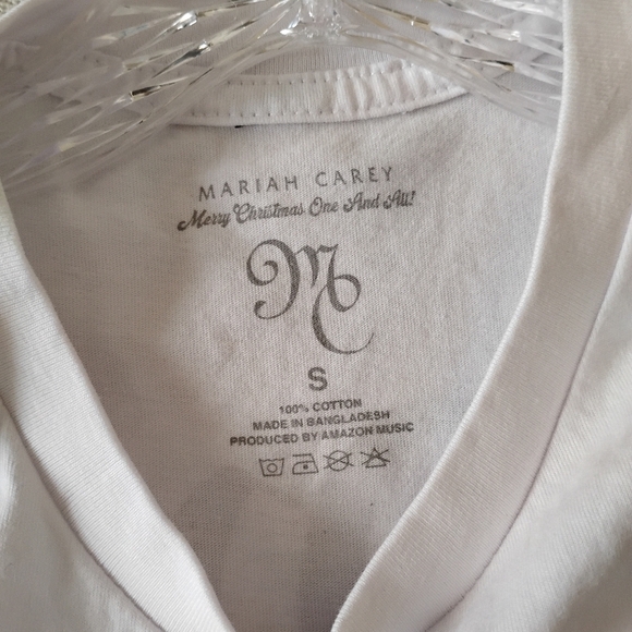 🆕 Mariah Carey Official Merry Christmas One & All Tour Sleigh T-Shirt, S, NWOT - Picture 9 of 12